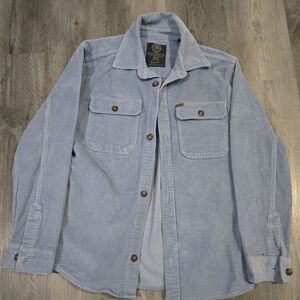 Buffalo David Bitton Sky Blue Corduroy Shirt